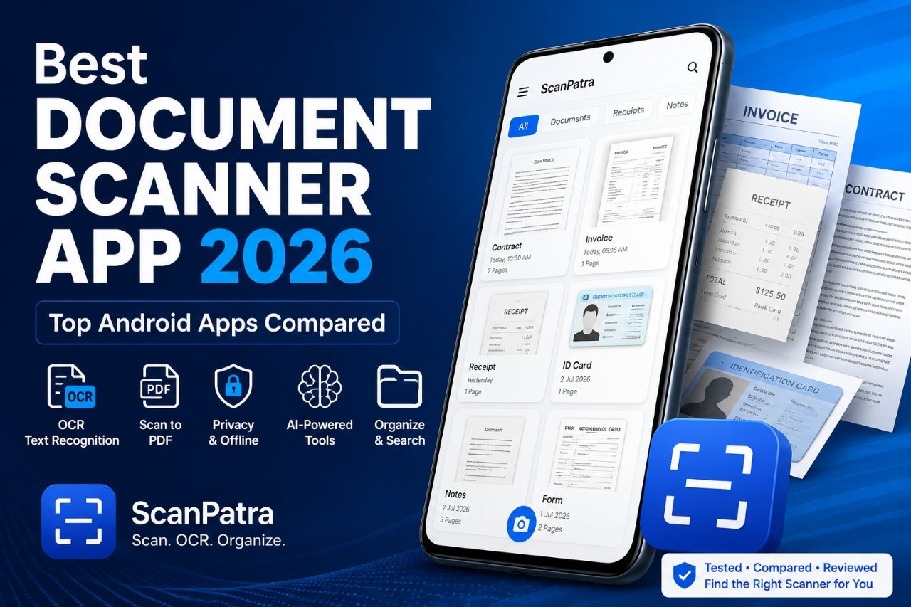 Best Document Scanner App 2026: Complete Android Comparison