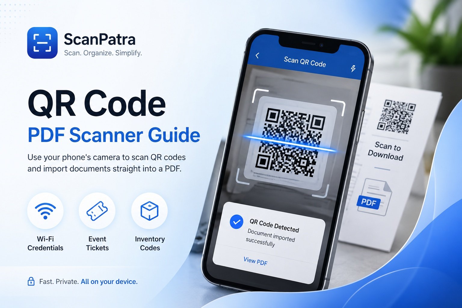 QR Code PDF Scanner Guide