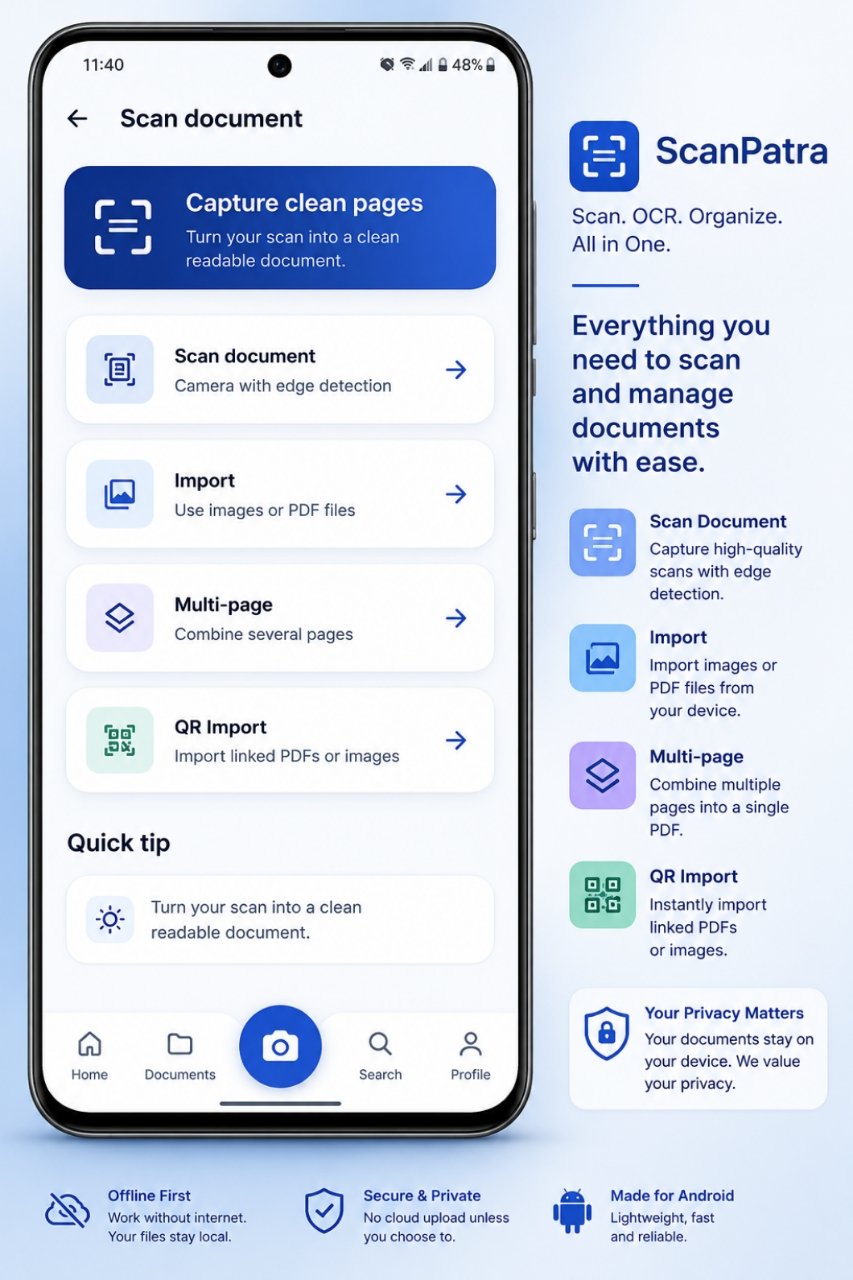 ScanPatra Android App